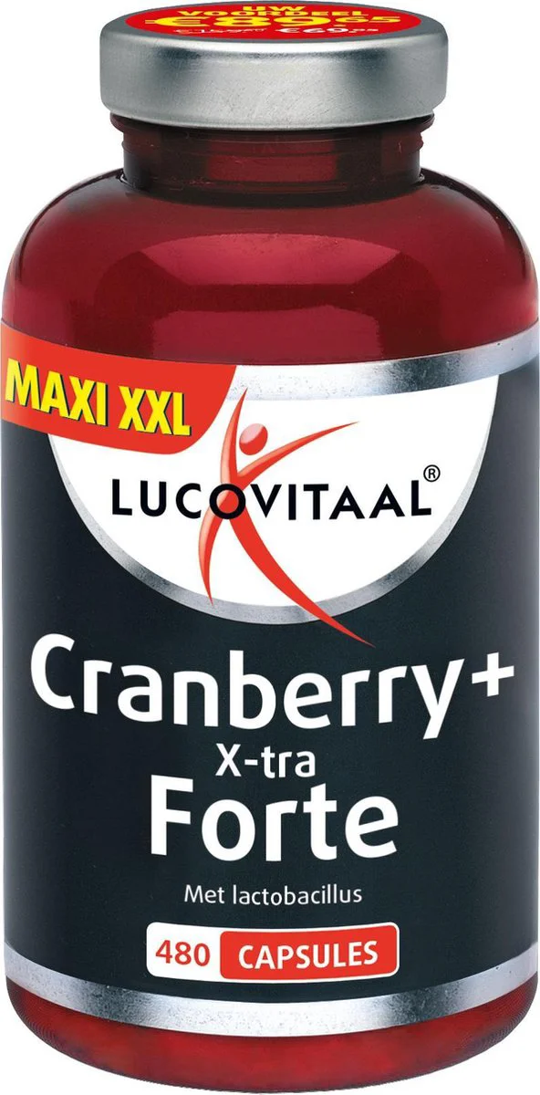 Lucovitaal Cranberry X-tra 480 capsules