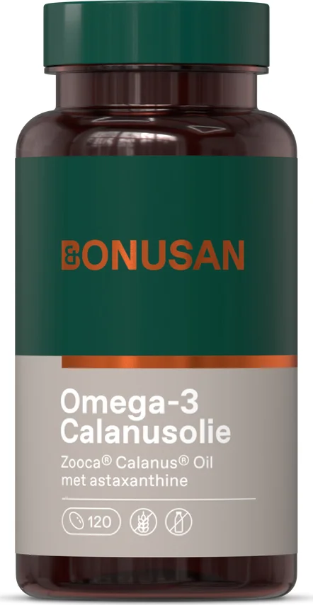Bonusan Omega-3 Calanusolie Softgels 120SG