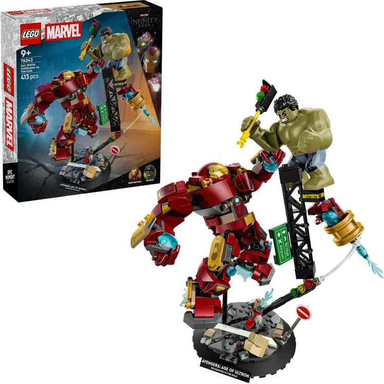 LEGO Marvel Ultieme strijd: Hulkbuster vs. Hulk 76343