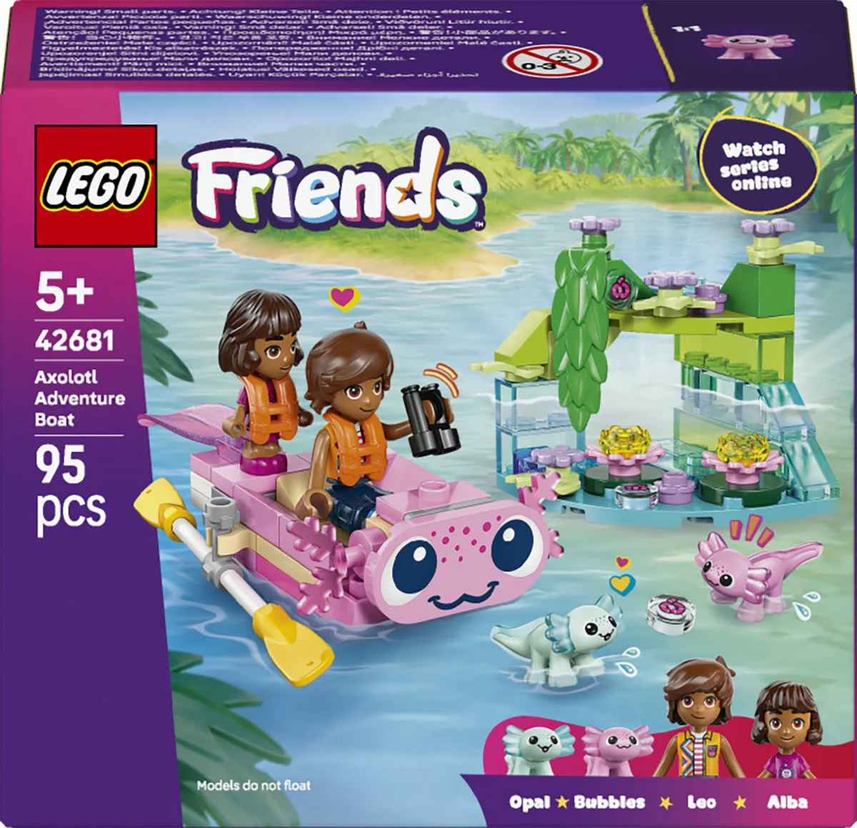 LEGO Friends Axolotlavontuur 42681