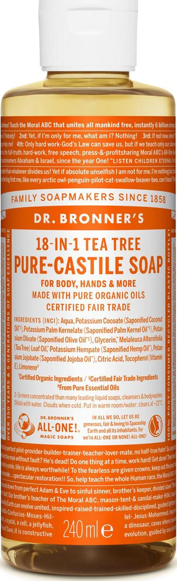 Dr. Bronner Magical Soap Tea Tree 237ml 240ML
