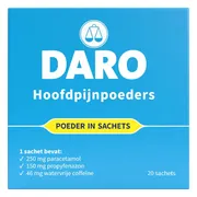 Daro Hoofdpijnpoeders 20ST