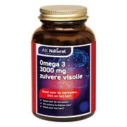 All Natural Omega-3 3000 mg Zuivere Visolie Capsules 100CP