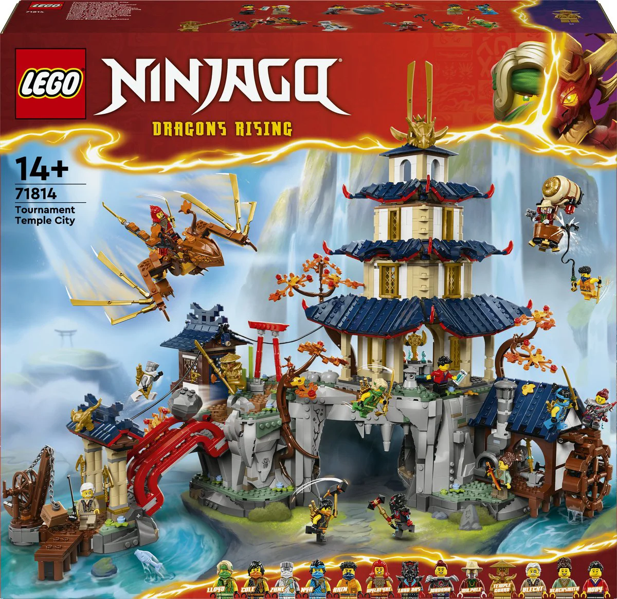 LEGO NINJAGO Toernooi tempelstad 71814