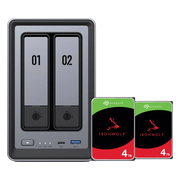 UGREEN NASync DXP2800 + Seagate Ironwolf 4TB Duo Pack