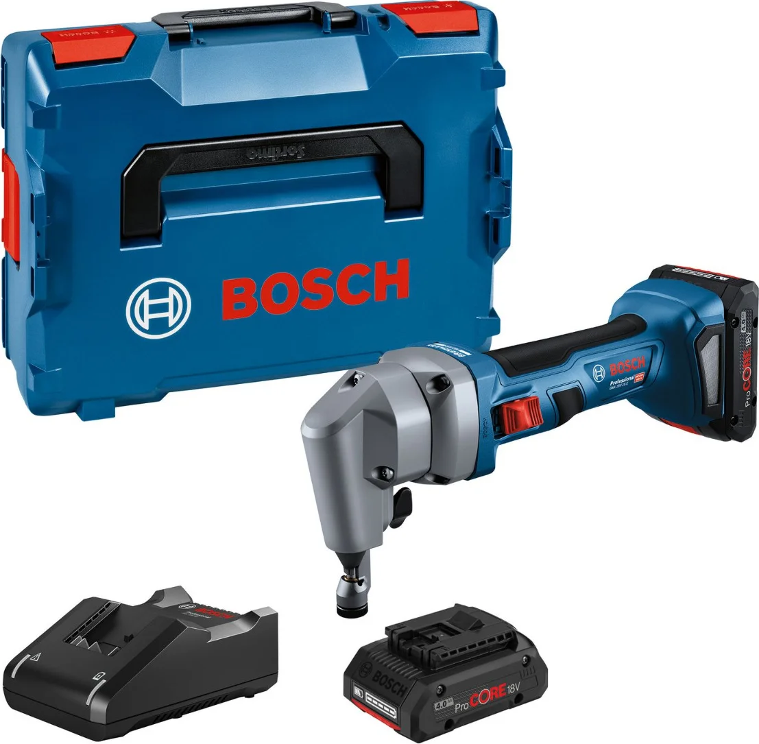 Bosch Professional GNA 18V-16 E Accu knabbelschaar 18V 4.0Ah in L-Boxx - 0601529601