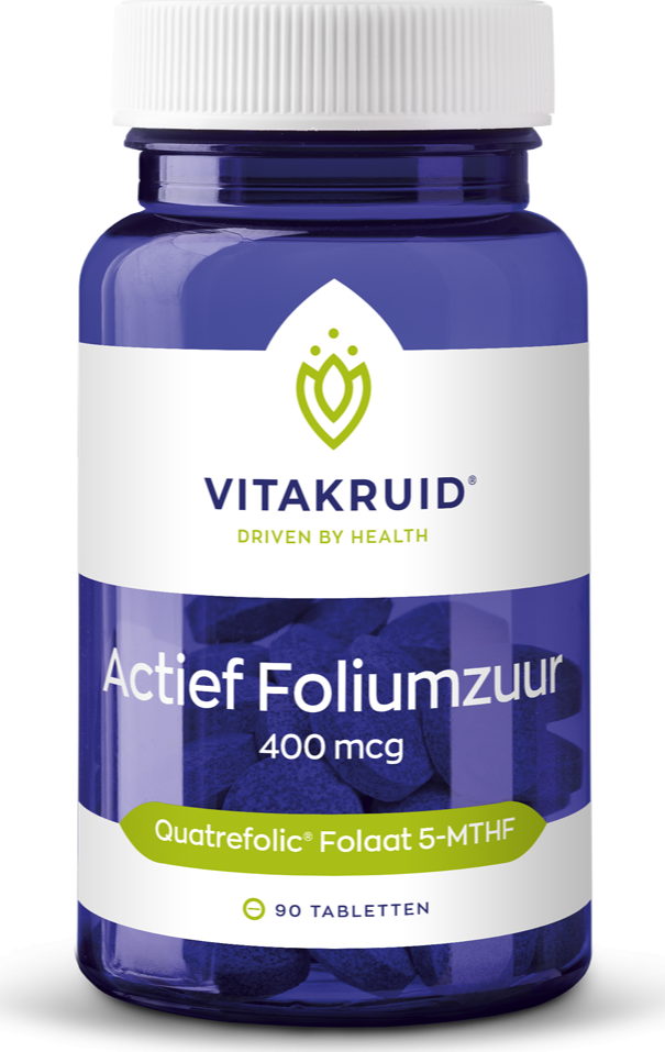 Vitakruid Actief Foliumzuur 400 Mcg 90 tabletten