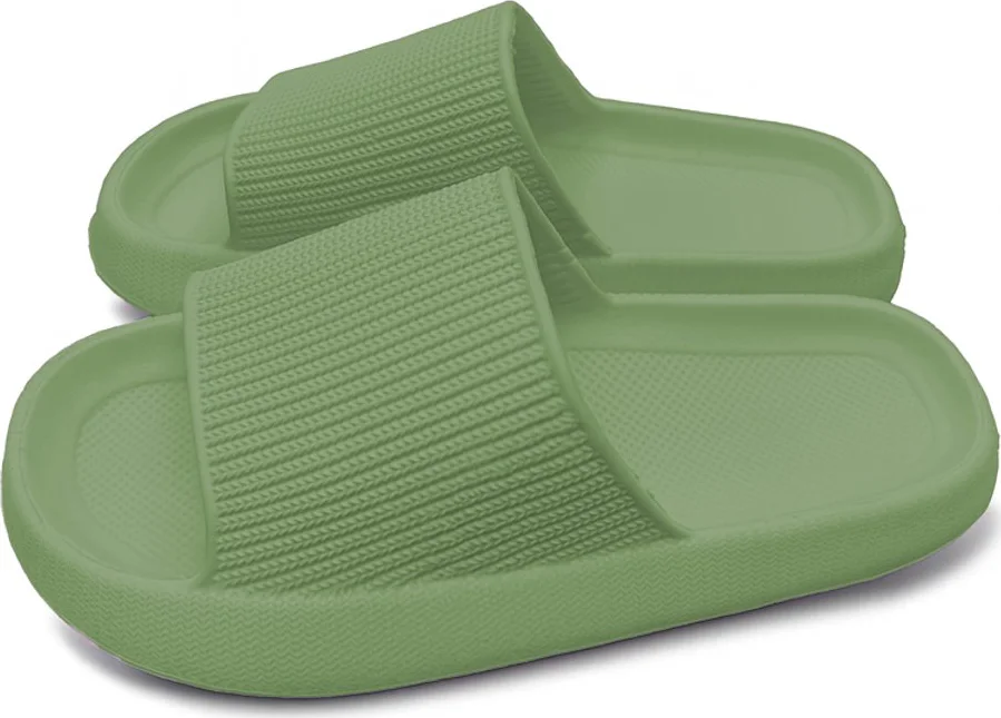 Lucovitaal Badslippers Groen 39-40 2PR