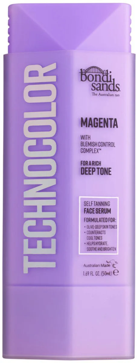 Bondi Sands Technocolor Self Tanning Face Serum Magenta 50ML