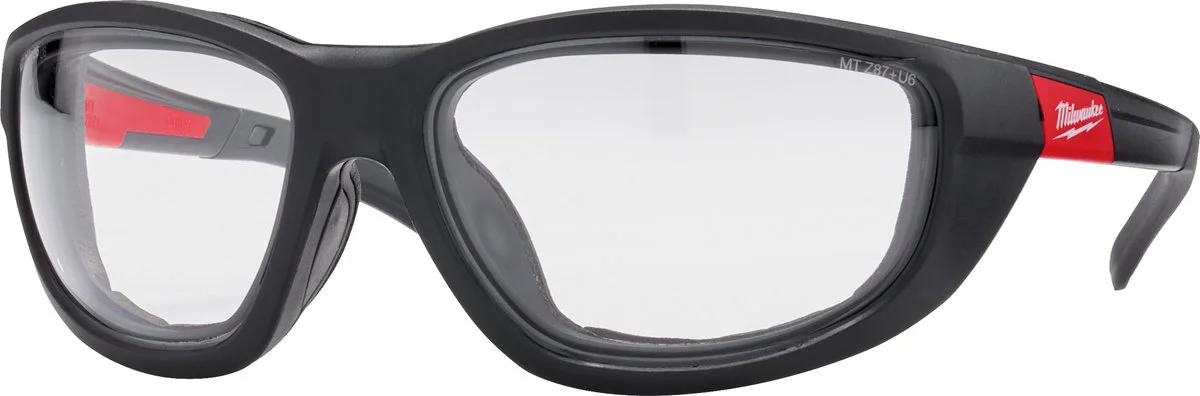 Milwaukee Premium Veiligheidsbril Helder met Afdichting - 4932471885