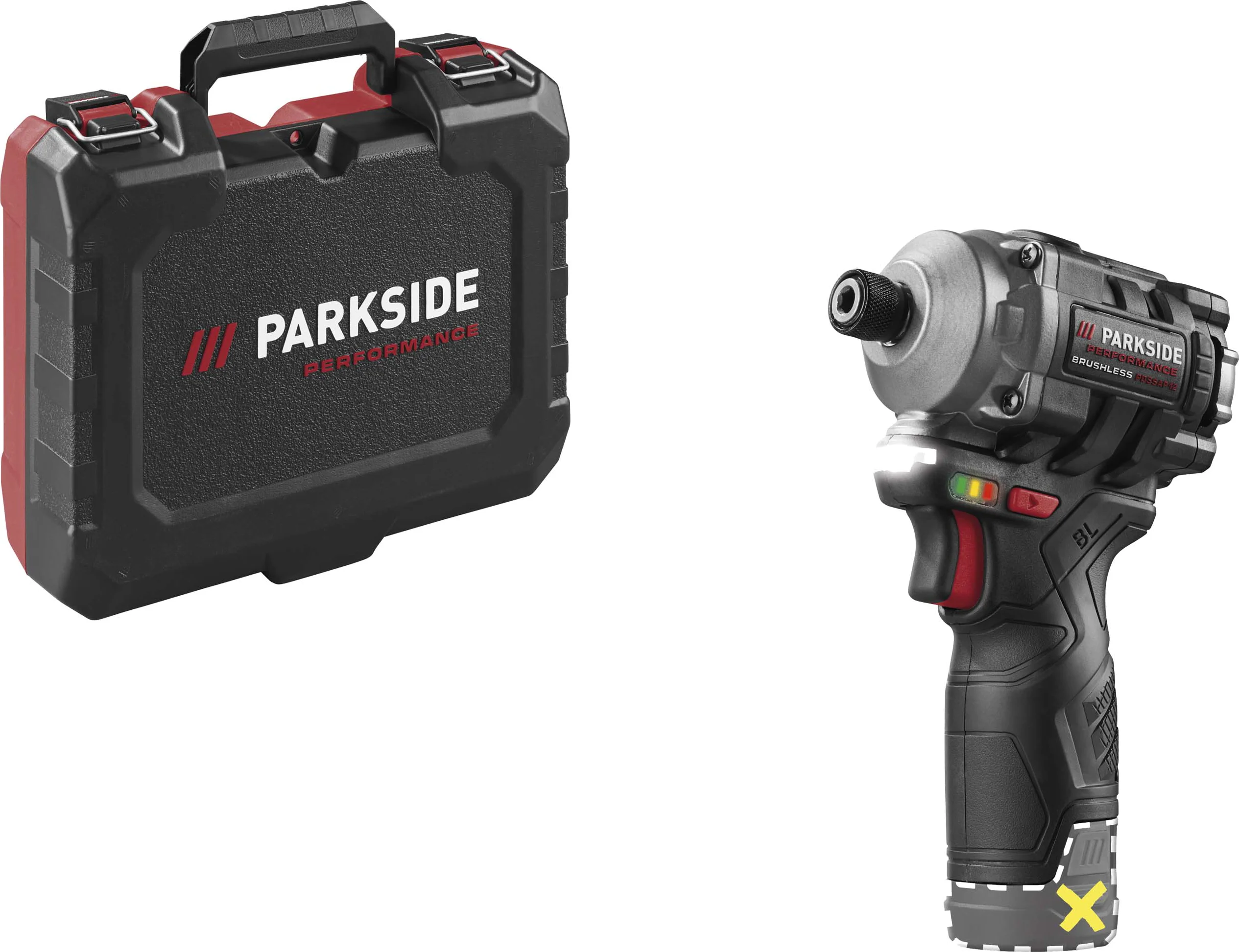 PARKSIDE PERFORMANCE Accu-slagschroevendraaier 12 V 170 Nm, zonder accu en lader