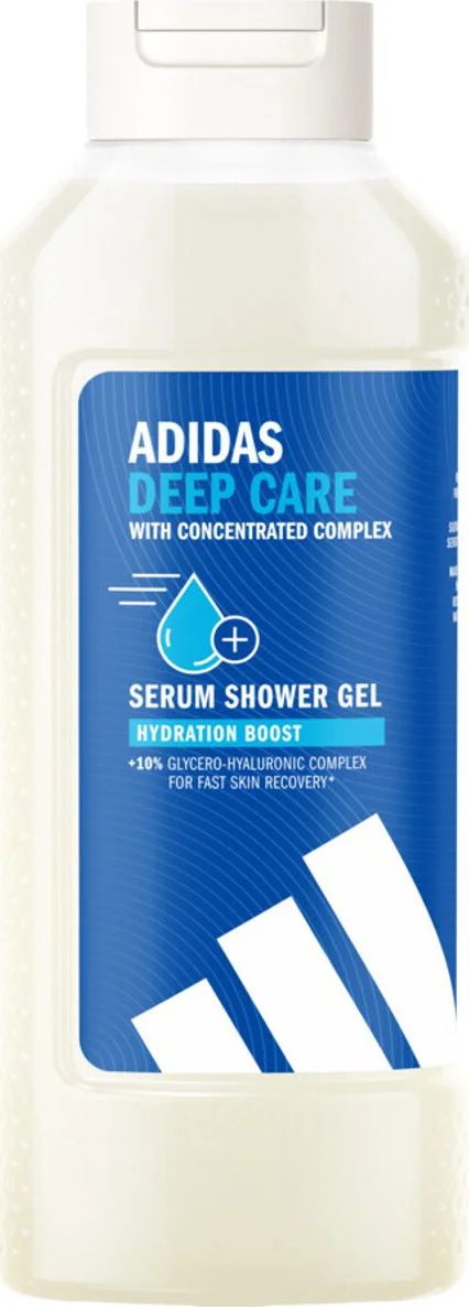 3x Adidas Serum Shower Gel Active Skin & Mind Deep Care W 400 ml