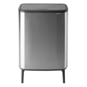 Brabantia Bo Touch Bin Hi Prullenbak 60 liter Matt Steel Fingerprint Proof