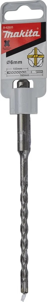 Makita B-62505 B4S: Betonboor 6 x 160 mm SDS-PLUS