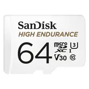Sandisk MicroSDXC High Endurance 64GB 40MB/s