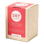 Soylites Soycandle Indulgence - Vanilla, Ginger & Grapefruit 220ML