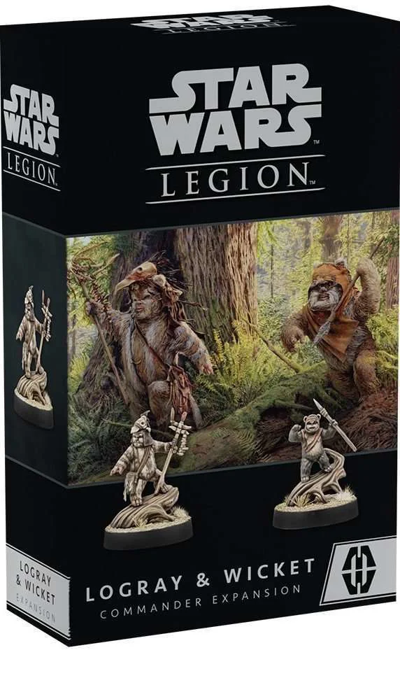 Star Wars Legion Logray & Wicket Ewok Commanders