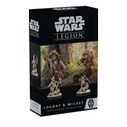 Star Wars Legion Logray & Wicket Ewok Commanders