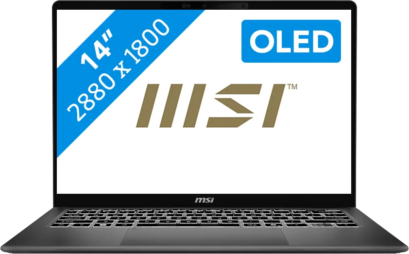 MSI Prestige 14 AI+ OLED D3MG-450NLN QWERTY