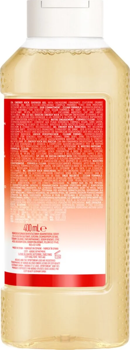 Adidas Shower Gel Active Skin & Mind Energy Kick W 400 ml