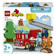 LEGO DUPLO Brandweertruck met slang en brandweerman 10473