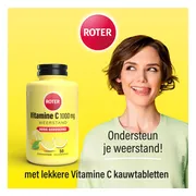 2x Roter Vitamine C 1000 mg Sterk Citroen 50 kauwtabletten
