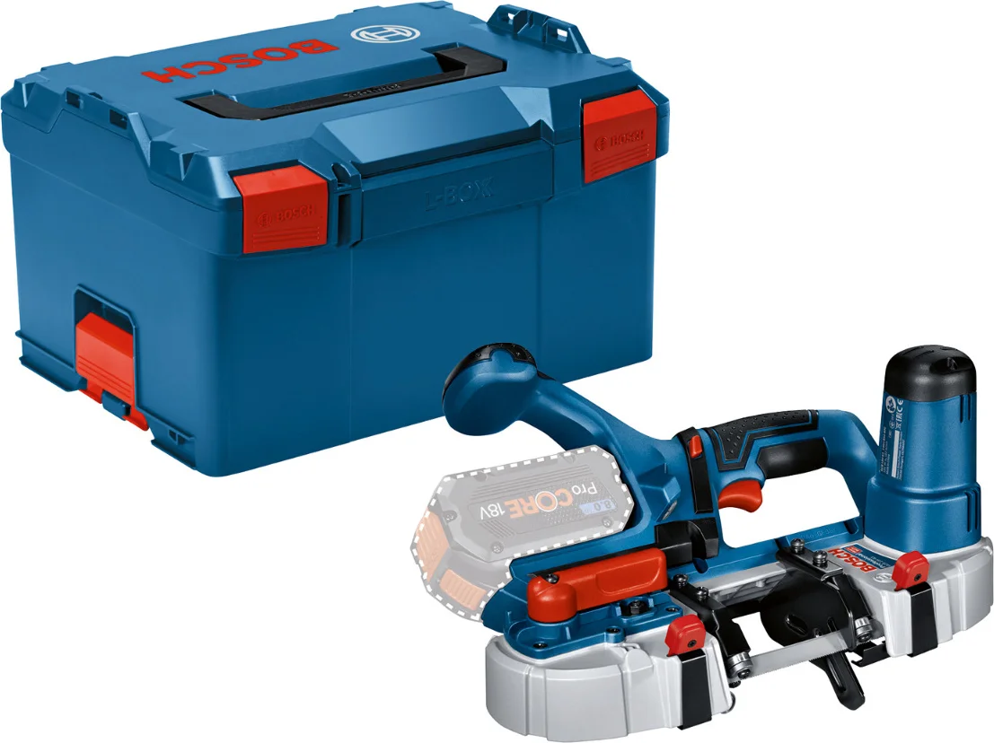 Bosch Professional GCB 18V-63 Accu bandzaag 18V Basic Body in L-Boxx - 06012A0401