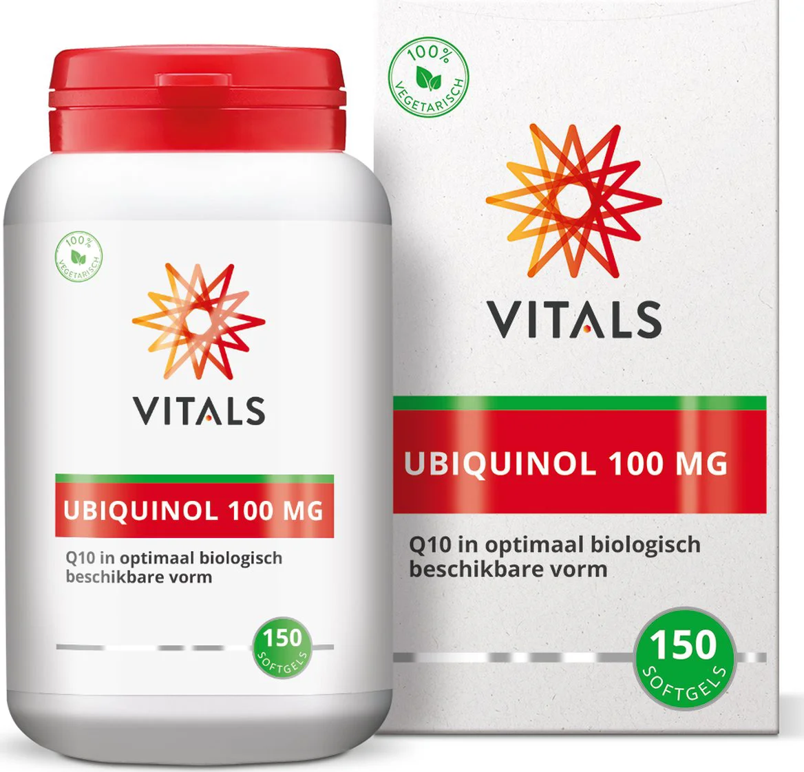 Vitals Ubiquinol 100 mg 150 capsules