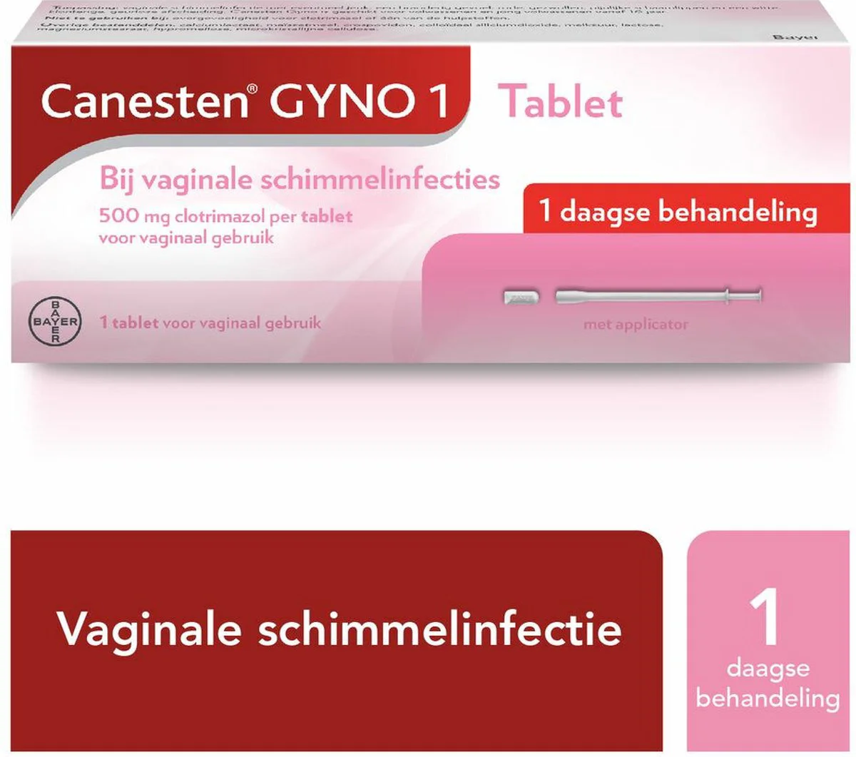 Canesten Gyno 1 Tablet - 1 daagse behandeling 1TB
