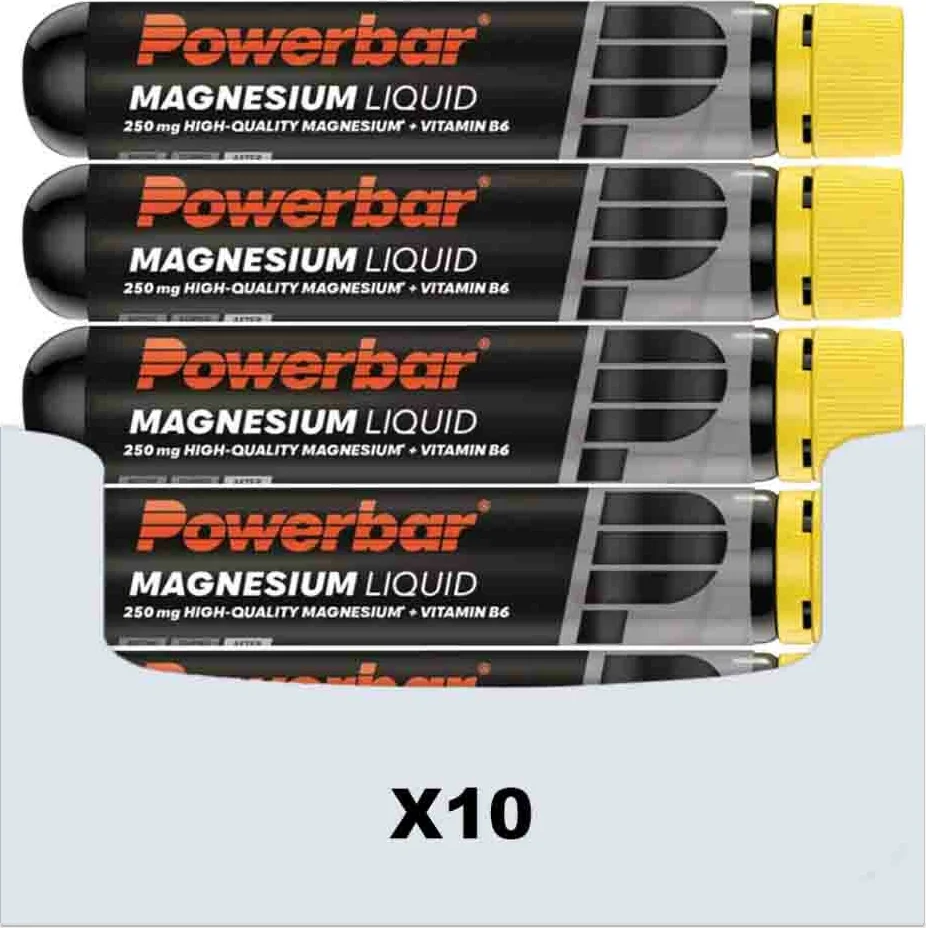 10x PowerBar Magnesium Liquid Ampuls 25 ml