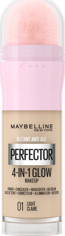 3x Maybelline Instant Anti-Age Perfector 4-in-1 Glow Concealer 01 Light Claire 20 ml