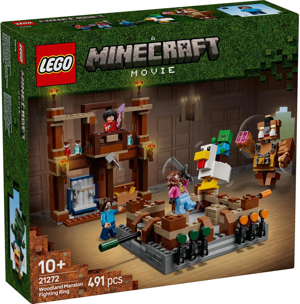 LEGO Minecraft De arena bij het boslandhuis 21272