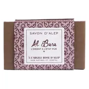 Al Bara Aleppo Zeep Pure Olijfolie & Roze Klei 150GR