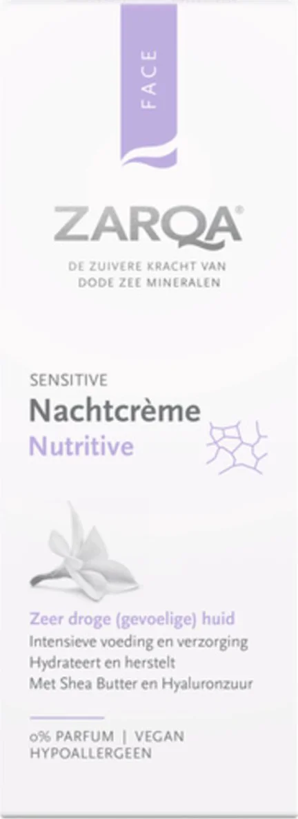 2x Zarqa Nutritive Nachtcrème 50 ml