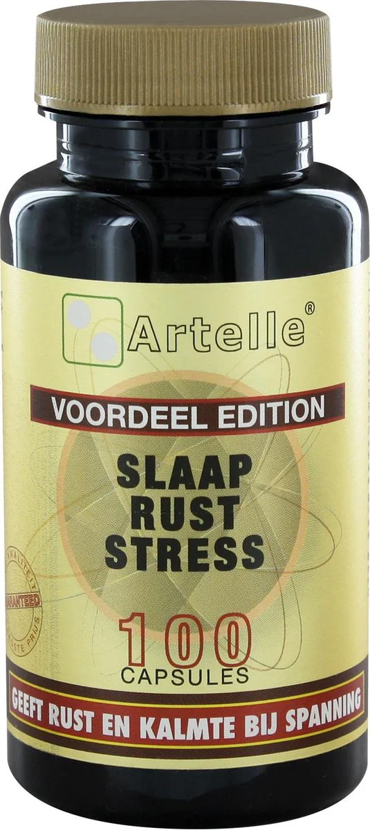 Artelle Slaap Rust Stress Capsules 100st 100CP