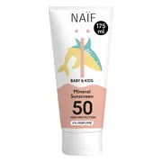 Naif Baby & Kids Minerale Zonnebrandcréme 0% SPF50 175 ml