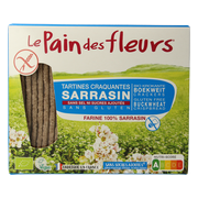 Le Pain des Fleurs Boekweit Crackers Zonder Zout 150GR