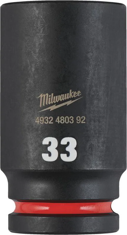 Milwaukee ShockWave™ Krachtdop 3/4" lang | 33 mm - 4932480392