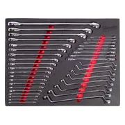 Milwaukee TOOLGUARD™ Foam inlay gemengde steeksleutelset 36-delig - 4932500758