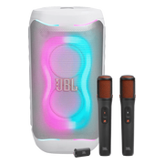 JBL Partybox 130 Wit + JBL Easysing Mics