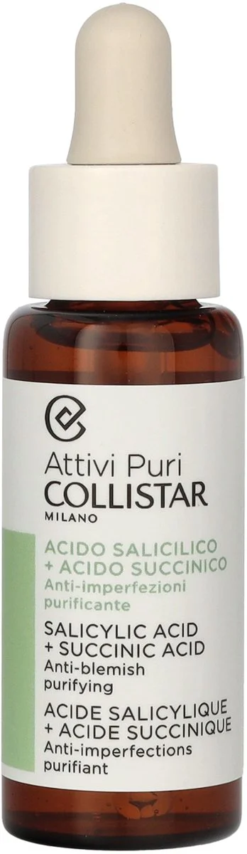 Collistar Attivi Puri Salicylic Acid + Succinic Acid (drops) 30 ml
