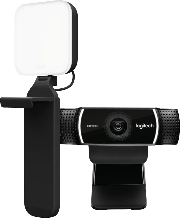 Logitech Litra Glow Streaming Lamp + C922 Pro Stream