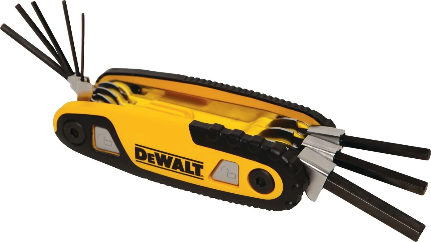 DeWALT DWHT0-70263 Vergrendelbare Stiftsleutelset Hex 8-delig