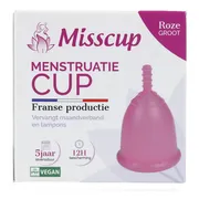 Eco Conceils Misscup Menstruatie Cup Groot Roze