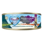 Renske Vers Gestoomd Complete Menu Hondenvoer Nat Eend - Konijn Graanvrij 95 gr