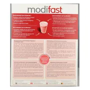 4x Modifast Weight Control Milkshake Raspberry 8 x 55 gr