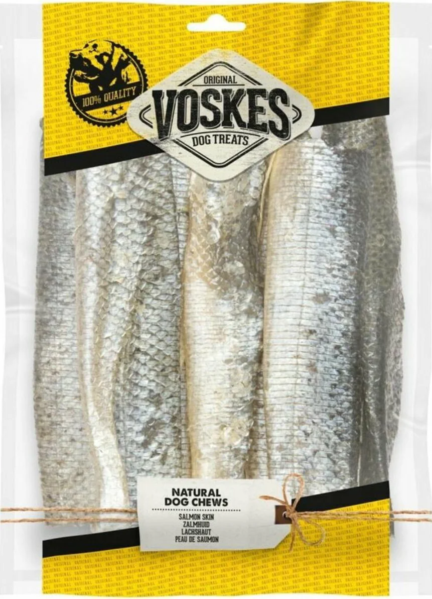 Voskes Zalm Huid 100 gr