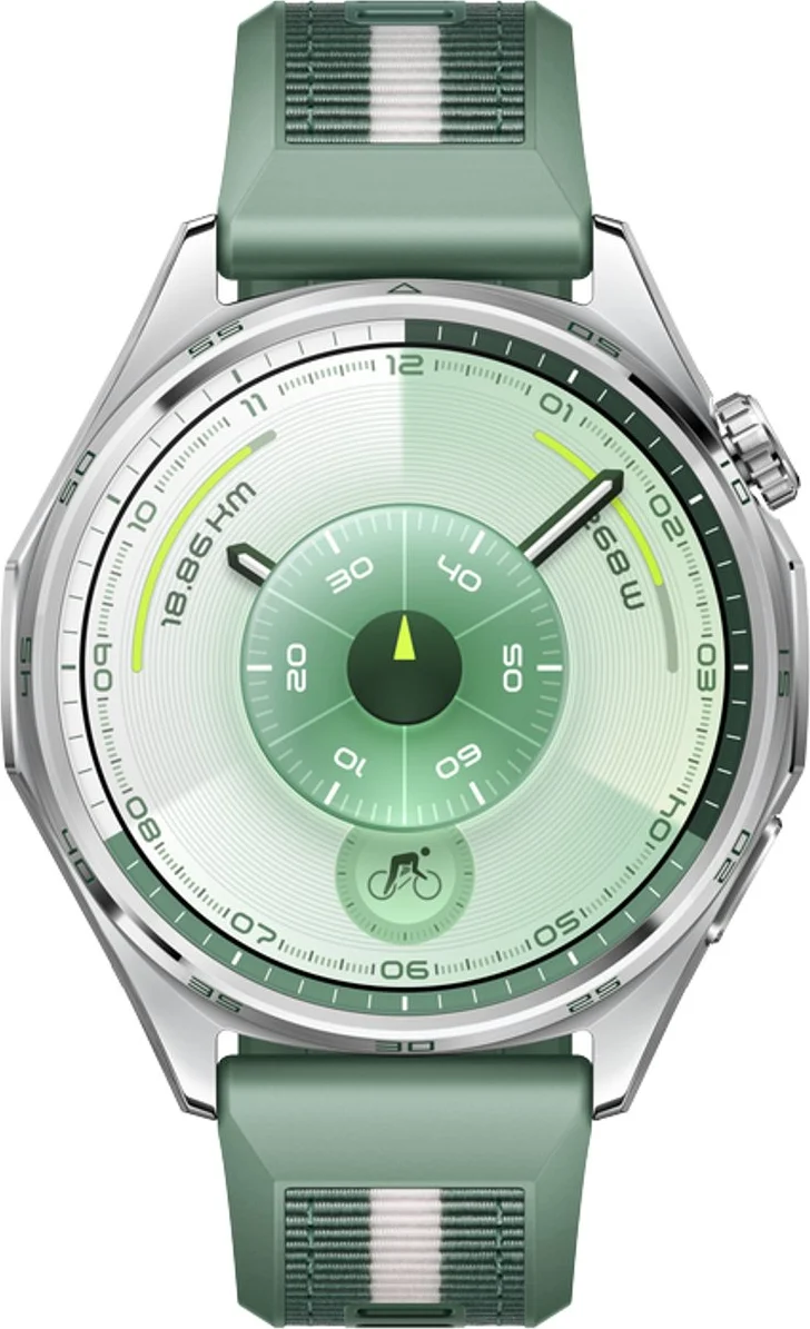 Huawei Watch GT 6 46 mm Zilver/Groen