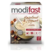 8x Modifast Weight Control Pudding Yoghurt Hazelnoot 8 x 55 gr