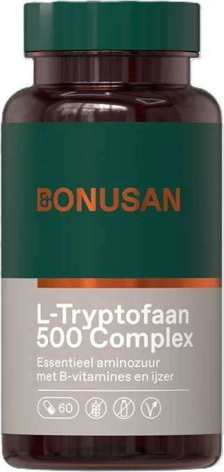 Bonusan L-Tryptofaan 500 Complex Capsules 60ST